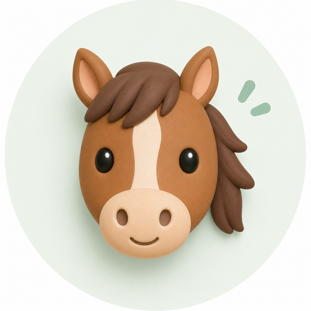 Hondenbrokken met paard