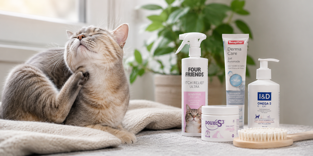 Huid, vacht & jeuk bij katten