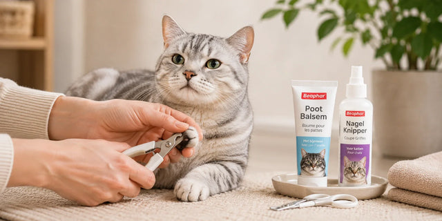 Poot- & nagelverzorging voor katten