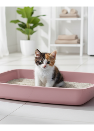 Savic Katzentoilette flach