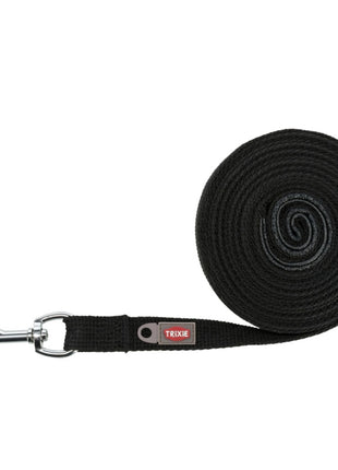 Trixie Schleppleine, 5 m / 20 mm, schwarz