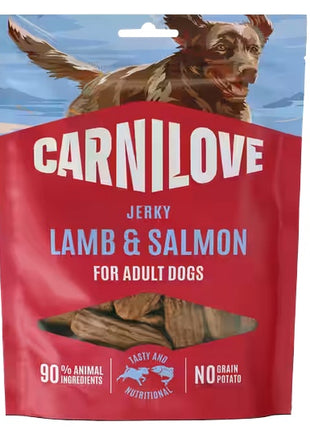 Carnilove Dog Jerky Lamb & Salmon - jagnięcina i łosoś 100g
