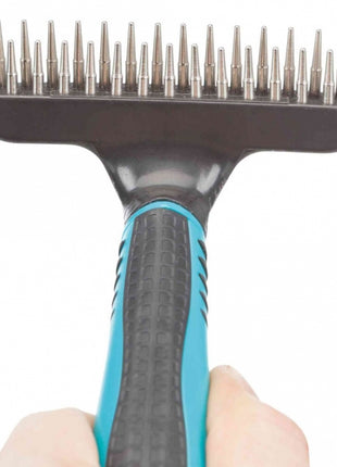 Trixie Metallstriegel für Langhaar mit Doppelzinken