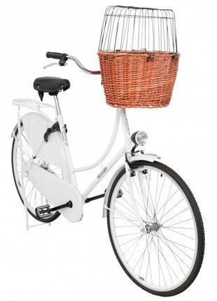 Trixie Front-Hundefahrradkorb aus Weide