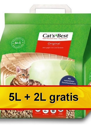 Cat's Best Original 7L / 3kg (5L+2L GRATIS)