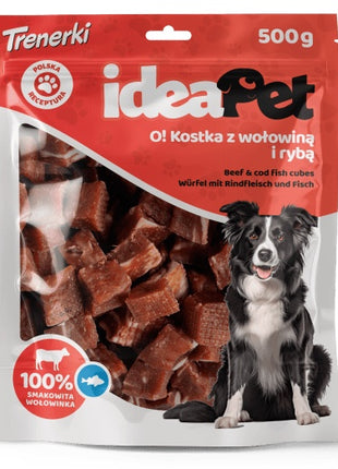 IdeaPet Kostka z wołowiną i rybą 500g