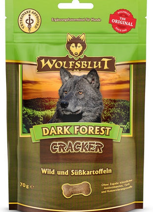 Wolfsblut Dog Cracker Dark Forest - dziczyzna i bataty 70g