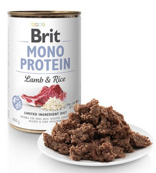 Brit Mono Protein Lamb & Rice puszka 400g