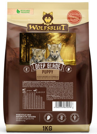 Wolfsblut Dog Deep Glade Puppy - jeleń i bawół 12,5kg