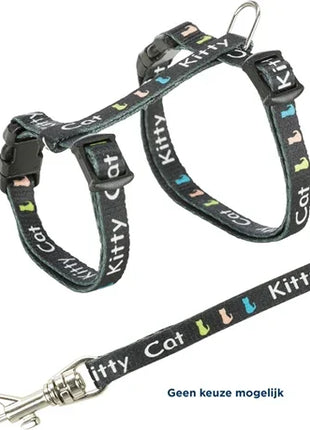 Trixie Kittentuig Junior Met Riem Kitty Cat Assorti