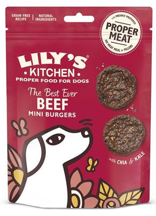 Lily's Kitchen Dog The Best Ever Beef Mini Burgers