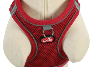 Zolux Szelki oddychające z siatki S czerwone