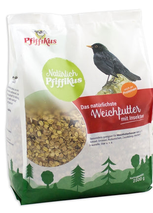 Natürlich Pfiffikus Weichfutter mit Insekten 2,5kg