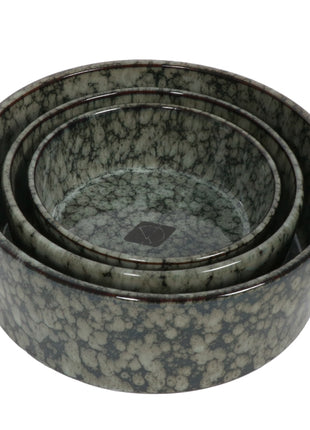 D&D Trendy Napf Jasper green marble