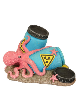 Aqua Della Radioaktive Fässer mit Oktopus