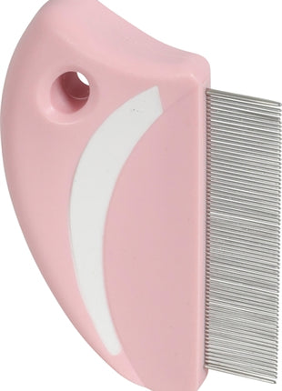 Zolux Anah Vlooienkam Rond Roze / Wit