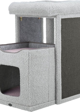 Trixie Kitten Krabpaal Carlita Grijs / Lila