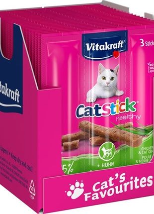 Vitakraft Cat-Stick Mini Kip / Kattengras