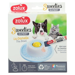 Zolux Sweeties Expert Likplaat / Lik Bowl Antislip 14,5X4,5X14,5 Cm