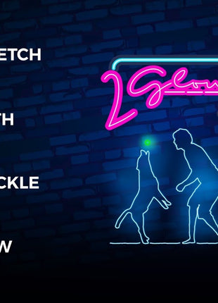 2 Glow Treat Bone of it's Own