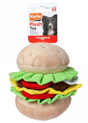Karlie Flamingo Hundespielzeug Plüsch Burger