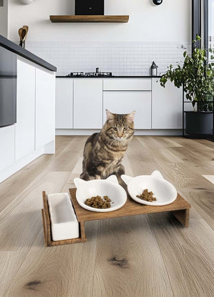 Duvoplus Dinner Set Stone UP Kitty Face