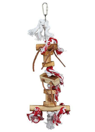 Trixie Holzspielzeug mit Lederbändern