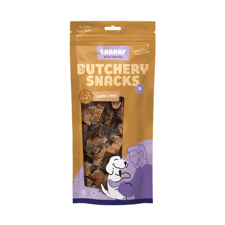 Braaaf Butchery Snacks Lamslongen 85 g