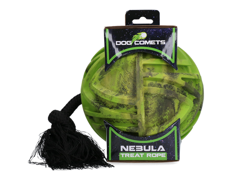 Dog Comets Nebula Treat Rope Groen