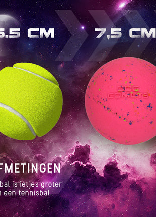 Dog Comets Stardust Roze