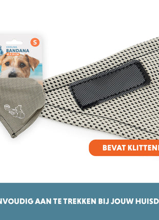Coolpets Cooling Bandana Beige