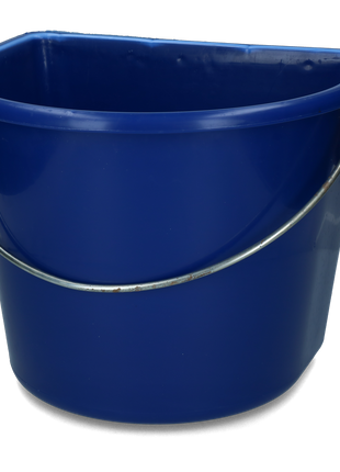 Emmer met vlakke kant 15 l Blauw