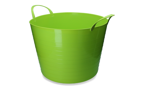vPlast Emmer V-Trug Flexi 65 l Limoen