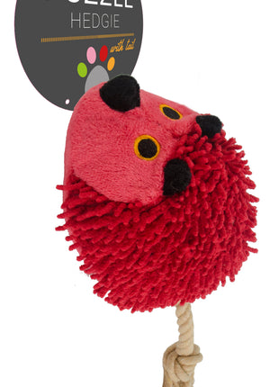Fuzzle Hedgie met staart Rood