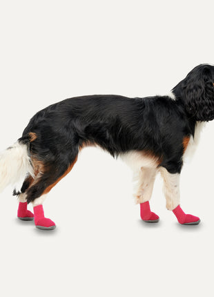 Goo-eez Dog Boots Ultras 2 Per Pack Rood/Zwart