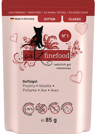 Catz Finefood Classic Kitten N.03 Drób saszetka 85g