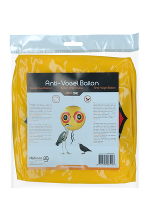 Knock Pest Schrikballon Geel