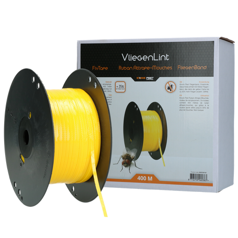 Knock Pest Vliegenlint Vervangingsrol Geel