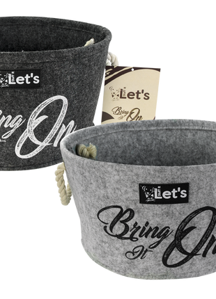 Let's Stuff It Bring it On Antraciet