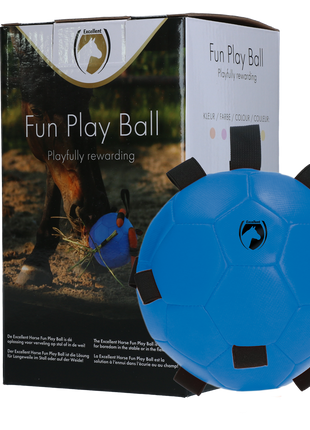 Excellent Horse Fun Play Ball Blauw