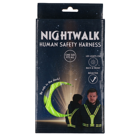 Nightwalk Human Safety Harness Geel