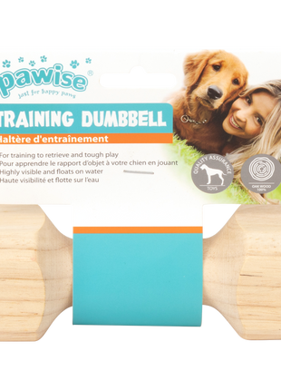Pawise Wooden retrieving dumbbell S