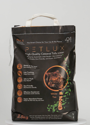Petlux Cassave Tofu Kattenbakvulling 3,5 kg