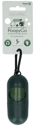 PoopyGo dispenser incl. 15 zakjes lavendelgeur