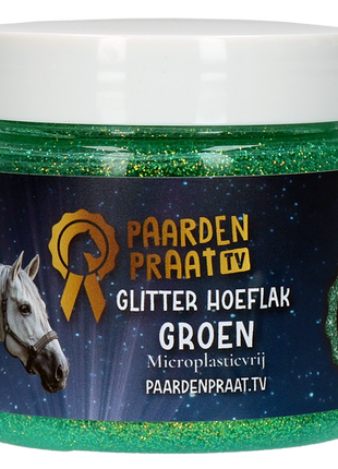 Paardenpraat TV Glitter Hoeflak Turquoise