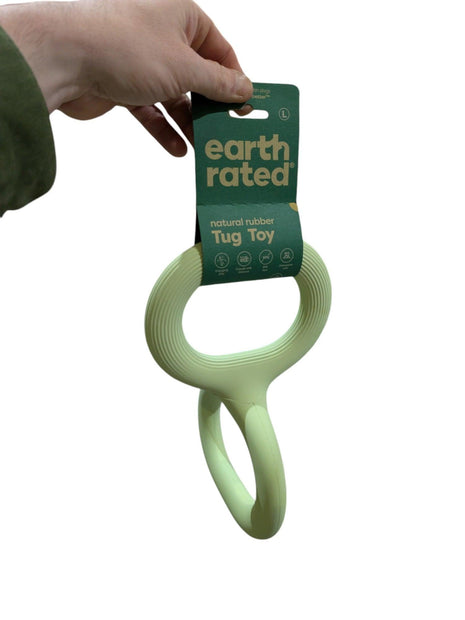 Earth Rated Tug Toy Rubber - Interactief trekspeeltje voor eindeloos speelplezier