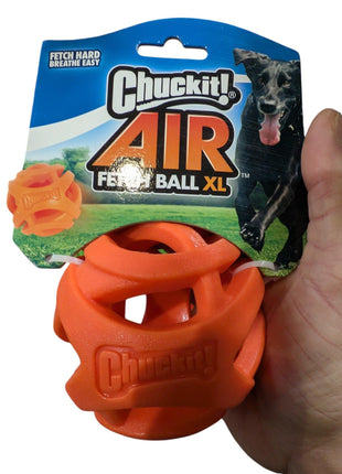 Chuckit Breathe Right Fetch Bal Oranje - Bal met leuke structuur in verschillende maten