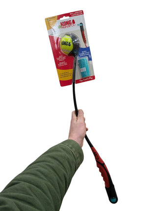 Kong Handipod Launch Werpstok Met Poepzakhouder – Voor Ultiem Speelplezier en Gemak!