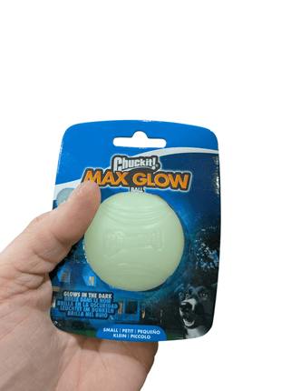 Chuckit Max Glow Bal Glow In The Dark - Lichtgevende bijna onverwoestbaar balletje - verschillende maten