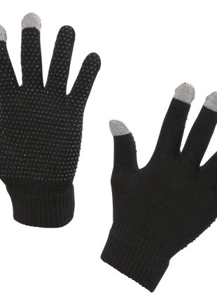 Rijhandschoen Magic Touch zwart 1size4all
